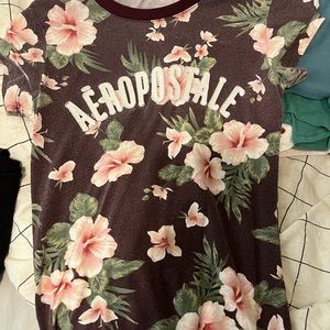Aeropostale flower shirt